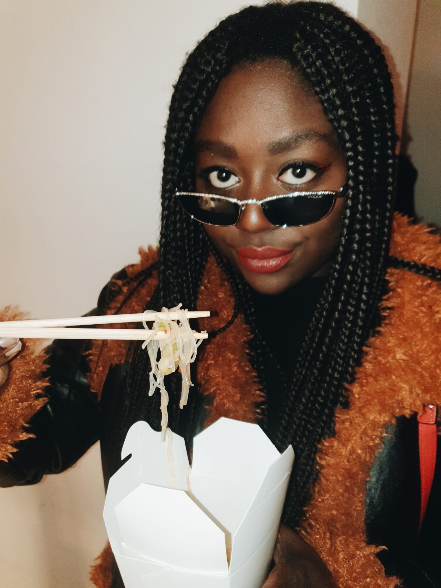 lois opoku vogue eyewear x gigi hadid