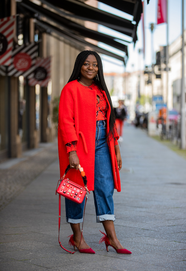 Fendi shop red coat